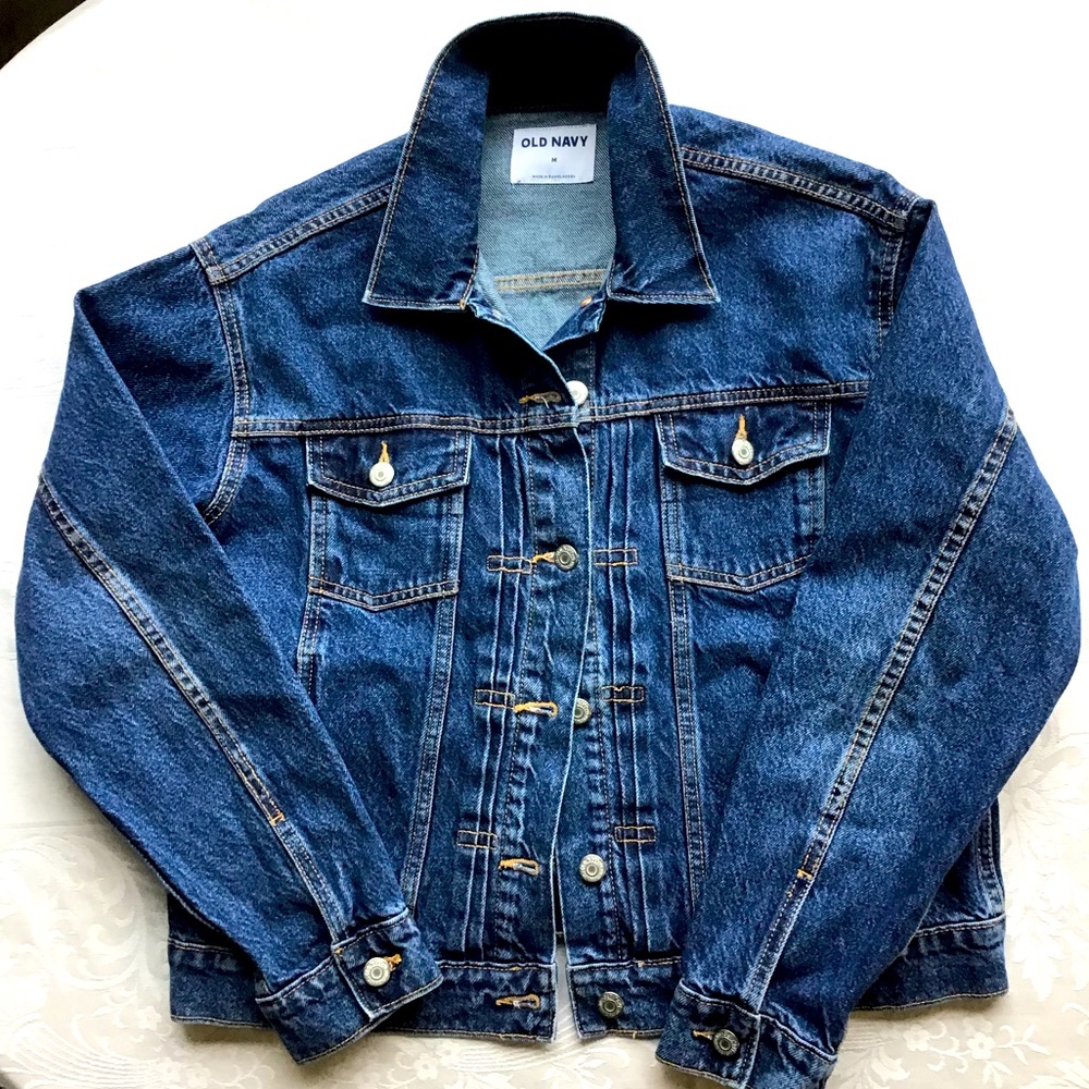 Old Navy Denim Jean Jacket size Medium